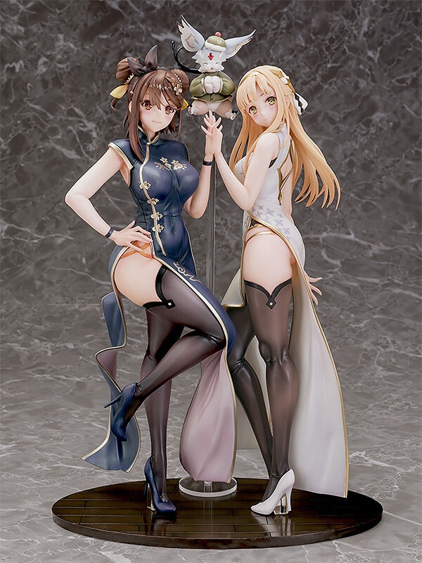 Ryza no Atelier 2 ~Ushinawareta Denshou to Himitsu no Yousei~ — Fi, Klaudia Valentz, Reisalin Stout — Chinese Dress Ver. — 1/6 — Phat Company