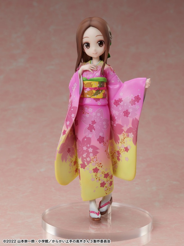 Karakai Jouzu no Takagi-san 3 — Takagi-san — Sakura Kimono ver. — 1/7 — FuRyu