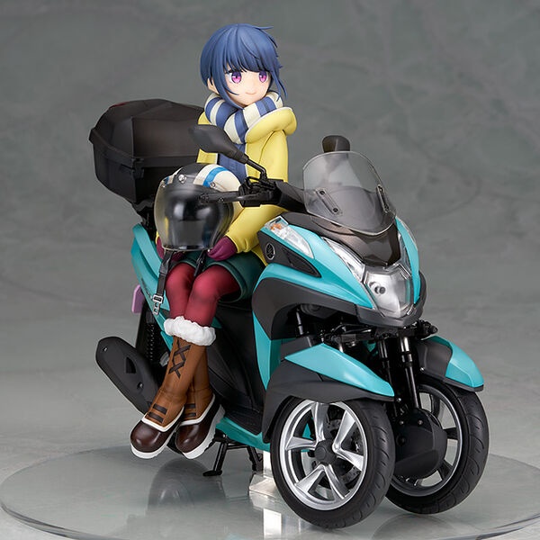 Yurucamp — Shima Rin — with Three-wheel Scooter — 1/10 — Alter