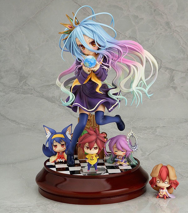 No Game No Life — Hatsuse Izuna, Jibril, Shiro, Sora, Stephanie Dola — Standard (Japan) — 1/7 — Phat Company