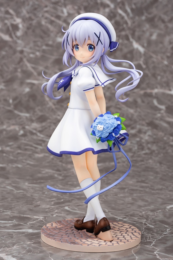 Gochuumon wa Usagi Desu ka?? — Kafuu Chino — Summer Uniform — 1/7 — PLUM