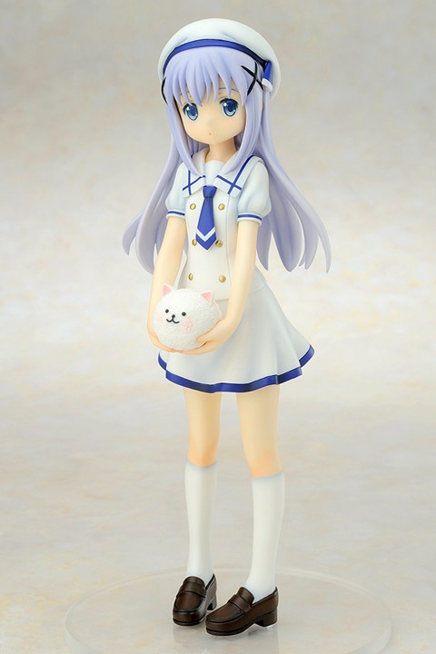 Gochuumon wa Usagi Desu ka? — Kafuu Chino, Tippy — Summer Uniform — 1/7 — Ques Q
