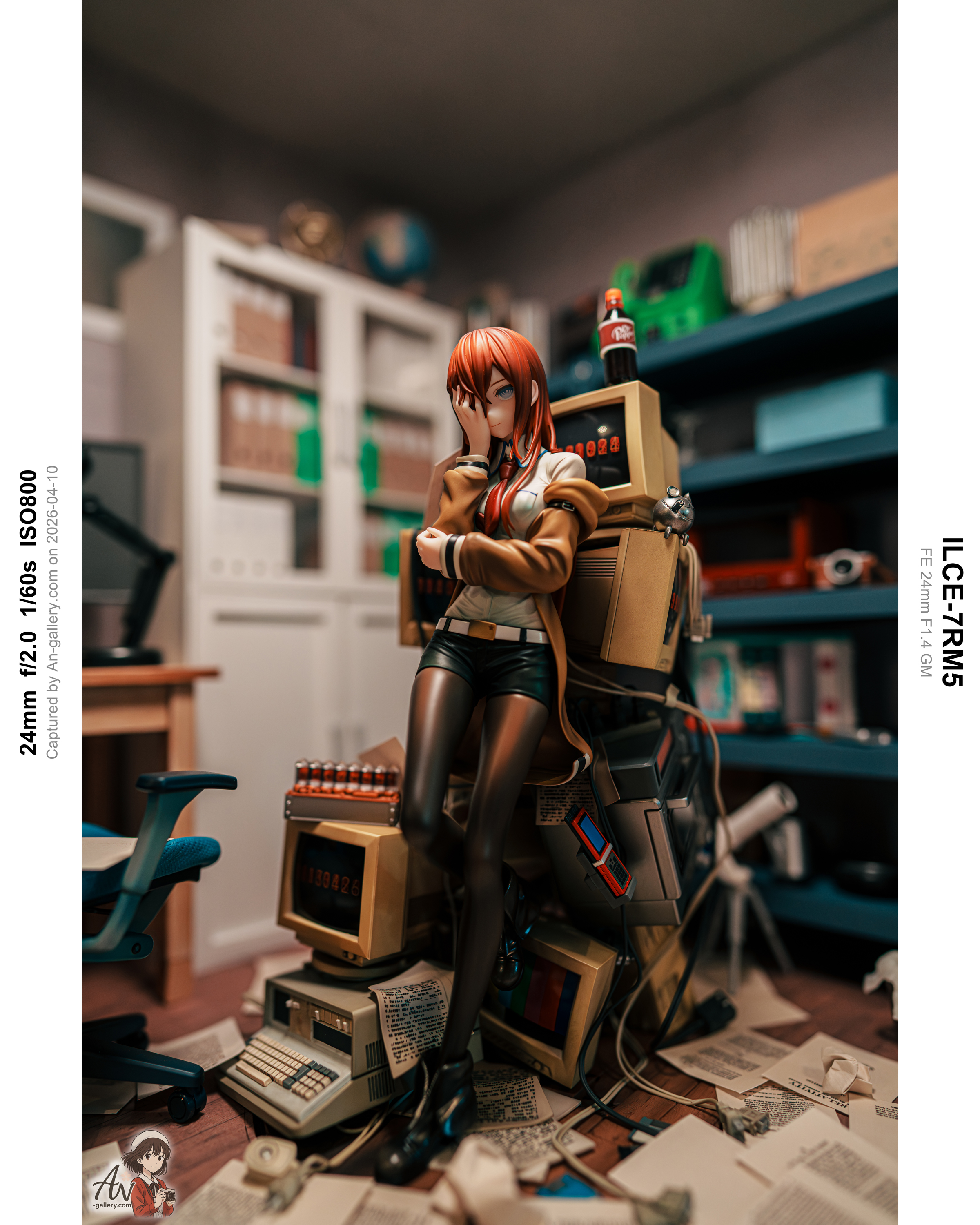 Makise Kurisu Reading Steiner — 2026.04.10