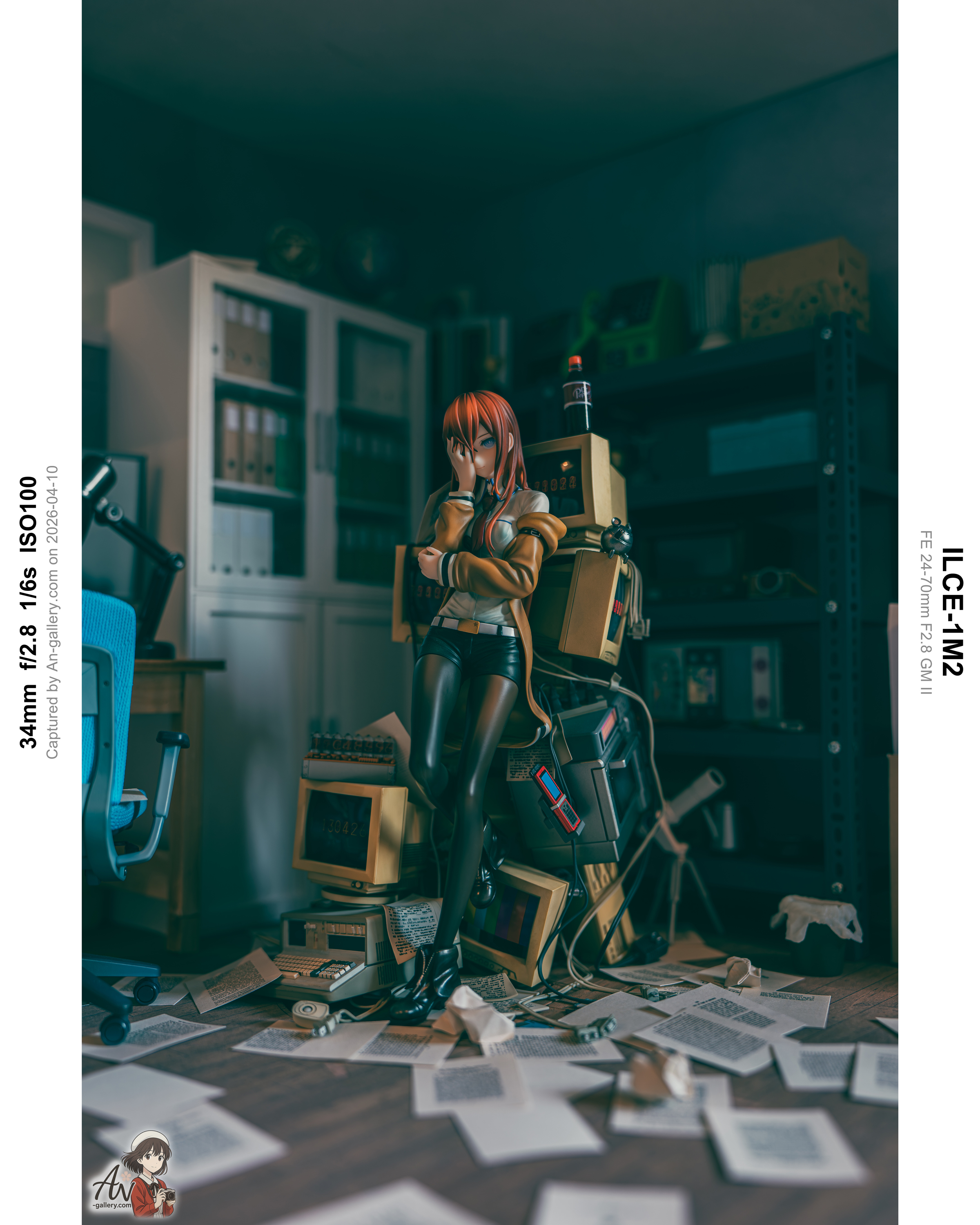 Makise Kurisu Reading Steiner — 2026.04.10