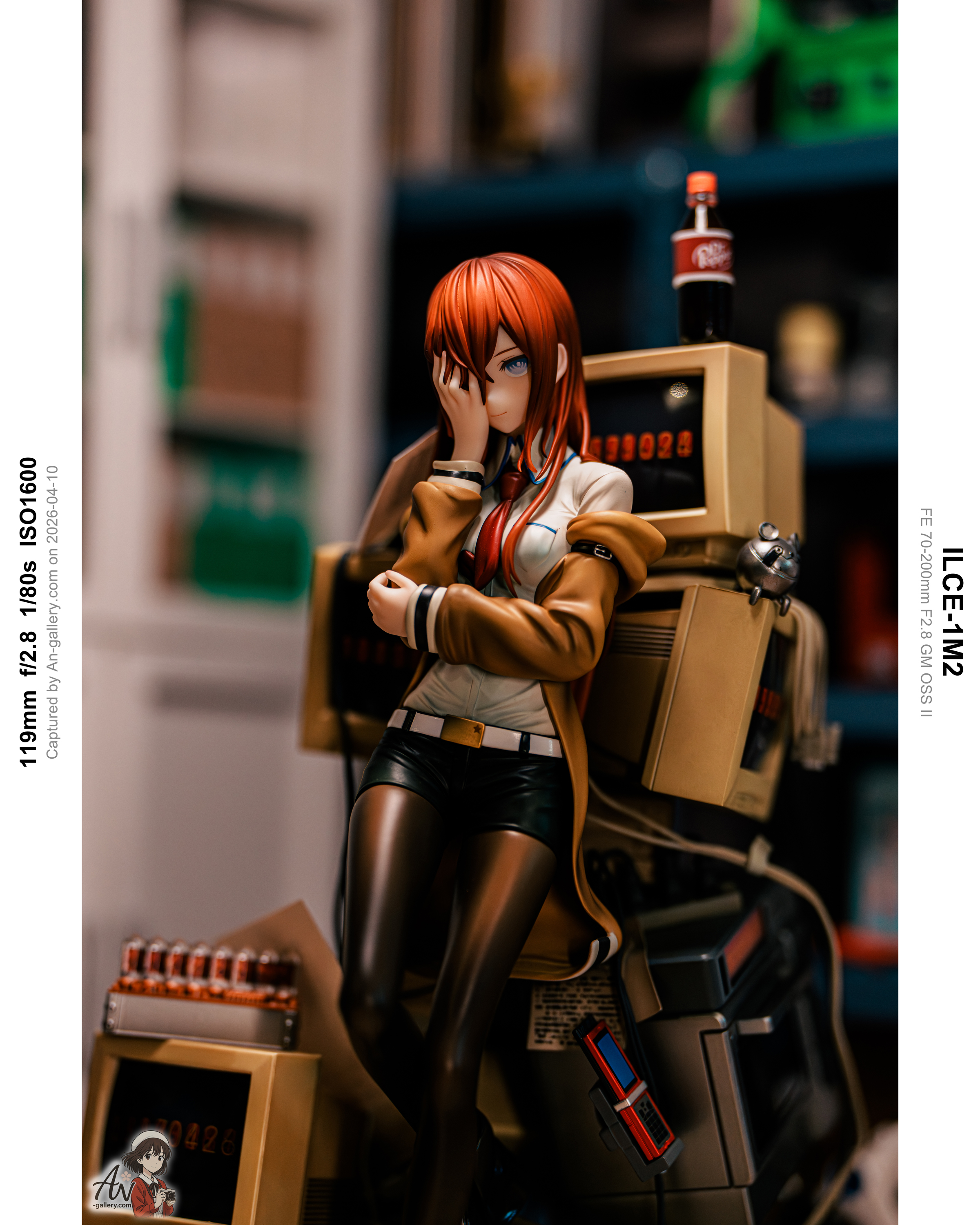 Makise Kurisu Reading Steiner — 2026.04.10